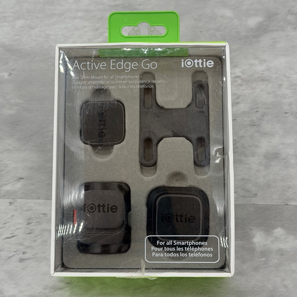 iOttie Active Edge Go Bike Stem Mount For Smartphone *missing 1 Strap L